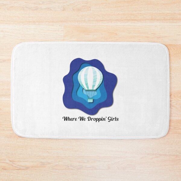 Item preview, Blue Where we droppin girls papercut texture  designed and sold by anins-azuree.