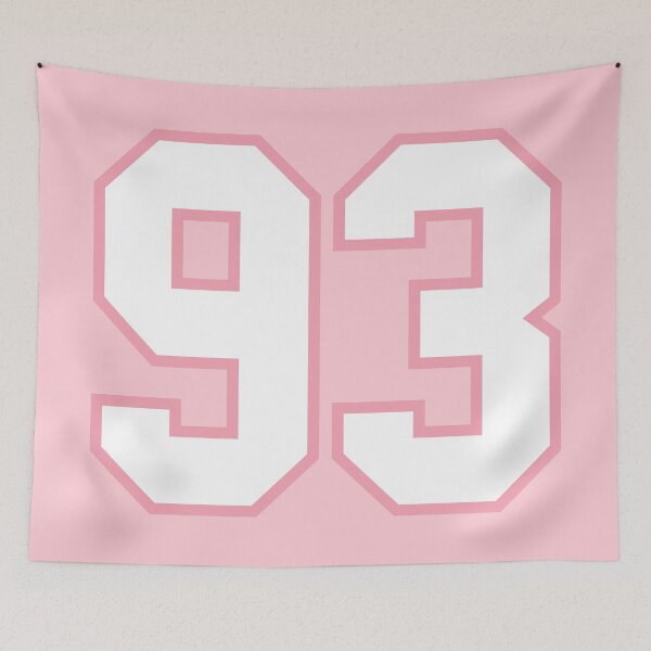 Item preview, Pinky 93 Number ninety-three Girls Jersey designed and sold by elhefe.