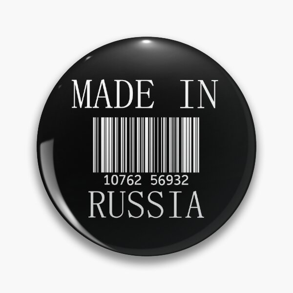 Item preview, "Made In Russia" Barcode (fake) designed and sold by domo85.