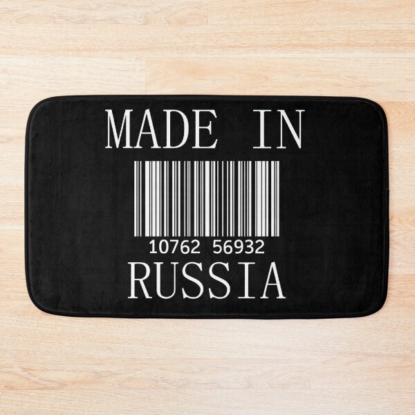 Item preview, "Made In Russia" Barcode (fake) designed and sold by domo85.