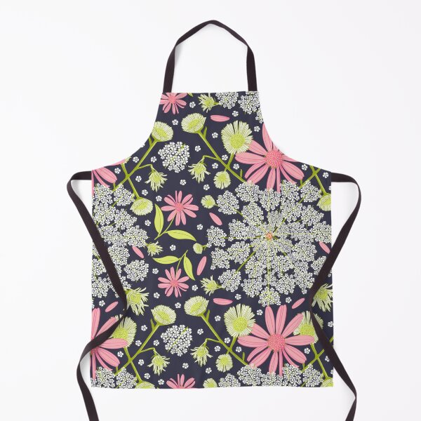 Item preview, Daisy, Queen Anne’s Lace, & Echinacea Wildflowers designed and sold by AmyVaidStudio.