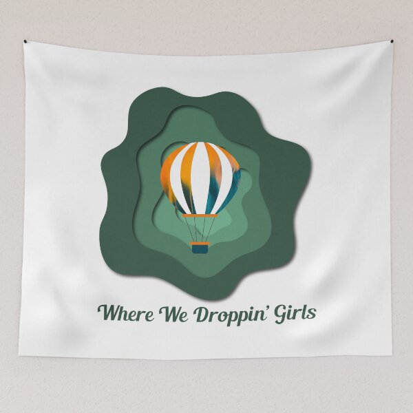 Item preview, Mint Where we droppin girls papercut texture  designed and sold by anins-azuree.
