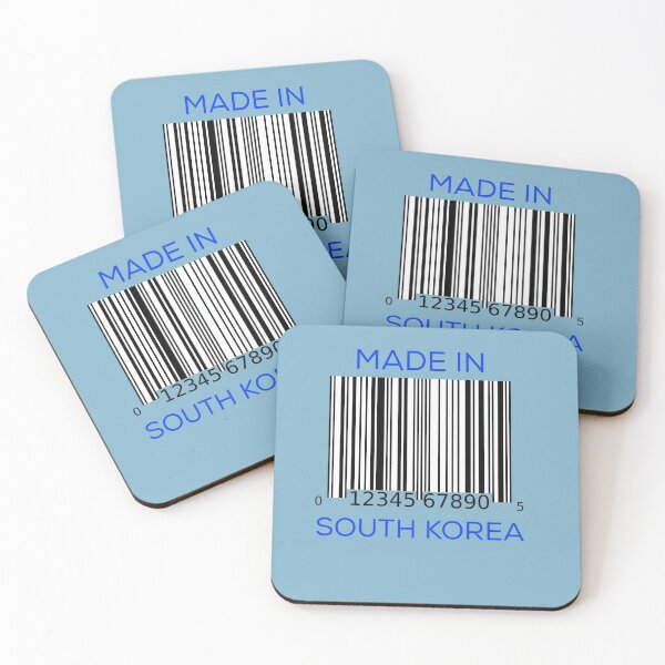 Item preview, Made in South Korea, Barcode, Funny designed and sold by Spiritualish.