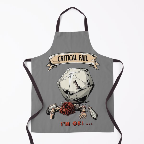 Item preview, Critical Fail designed and sold by Gameandgeek.