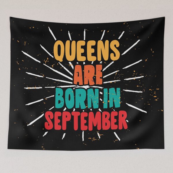 Item preview, queens are born in september designed and sold by princegiri.
