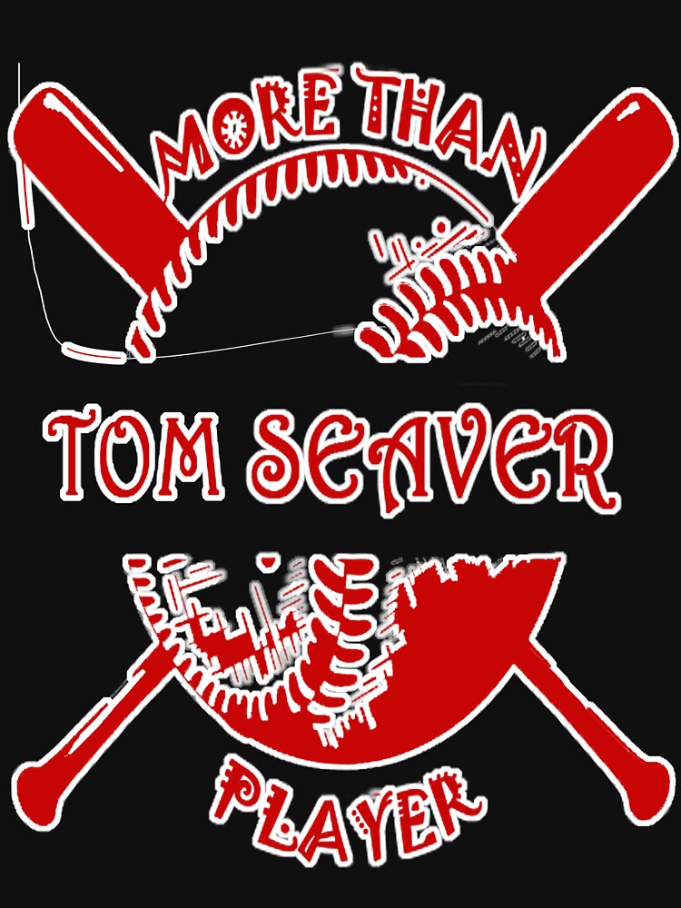 Funny TOM SEAVER MORE THAN PLAYER T-Shirt for Baseball lovers and dad Gift  for son AND FREINDS Sticker for Sale by Creatives4U