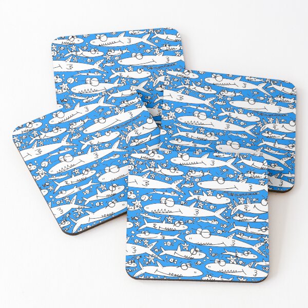 Item preview, Sharky - Blue Combo designed and sold by Sammy Nuttall.