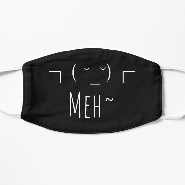 Meh Emoji Emoticon Feelings Mask