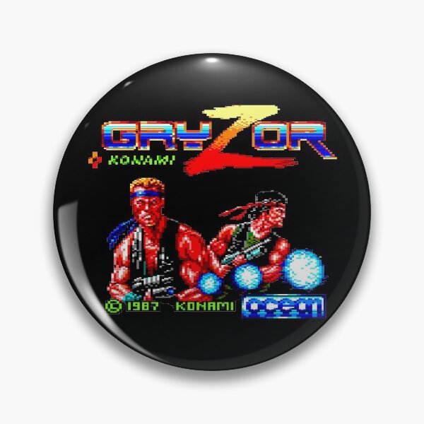 Item preview, Gryzor Amstrad CPC videogames t-shirt designed and sold by Mr-Retropixel.
