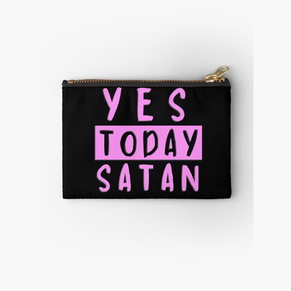 Item preview, Yes Today Satan | Baby Pink | Satanic designed and sold by SatanicClothing.