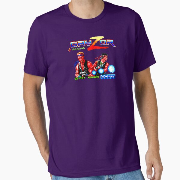Vista previa del artículo con la obra «Camiseta Gryzor Amstrad CPC videojuegos», diseñado y vendido por Mr-Retropixel.