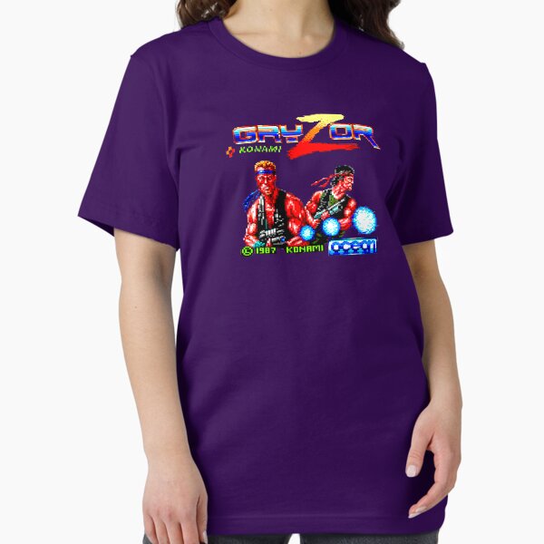 Vista previa del artículo con la obra «Camiseta Gryzor Amstrad CPC videojuegos», diseñado y vendido por Mr-Retropixel.