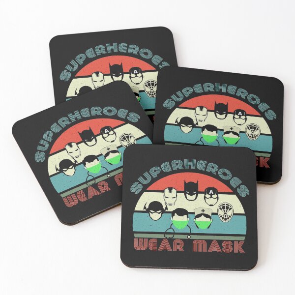 Item preview, Superheroes Wear Mask, Vintage designed and sold by Poloy.