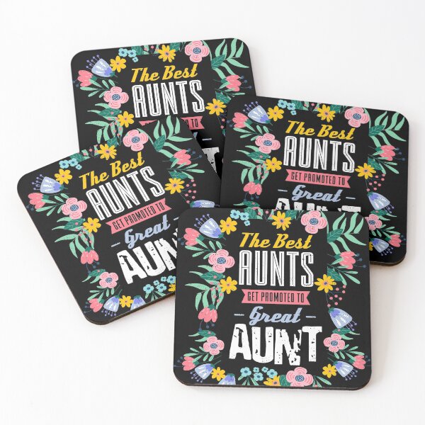 Item preview, Funny Great Aunt Gift design | Only Best Aunts Are Promoted graphic designed and sold by Lisbob.