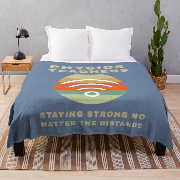 Item preview, Physics Teachers Staying Strong No Matter the Distance designed and sold by WordsmithNerd.