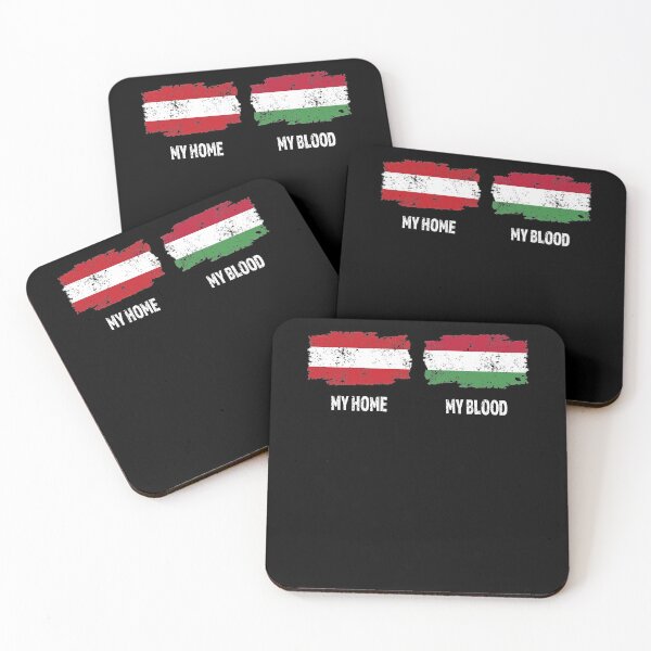 Item preview, Home Hungary blood Austria flag designed and sold by RJ-Art.