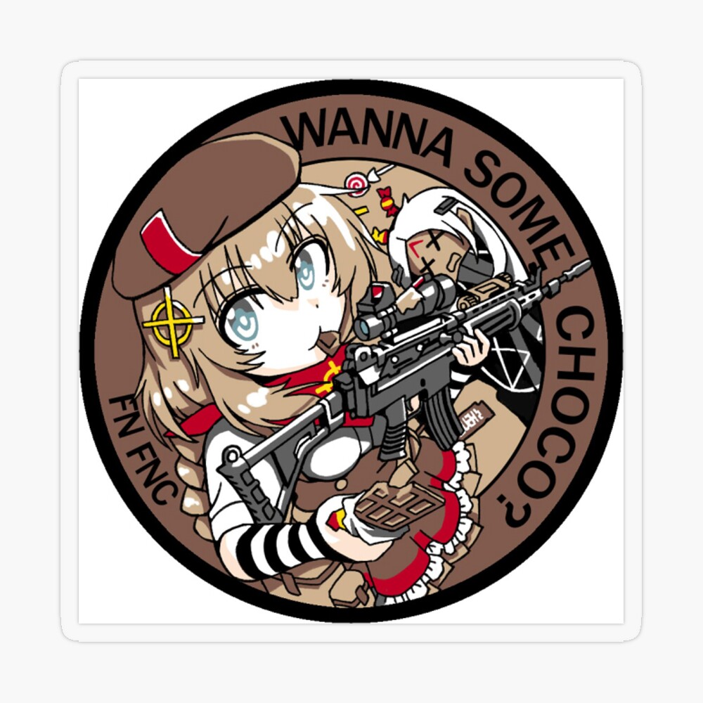 Russian AN-94 T-Doll (Tactical Doll) Girls' Frontline Morale Anime Patch 