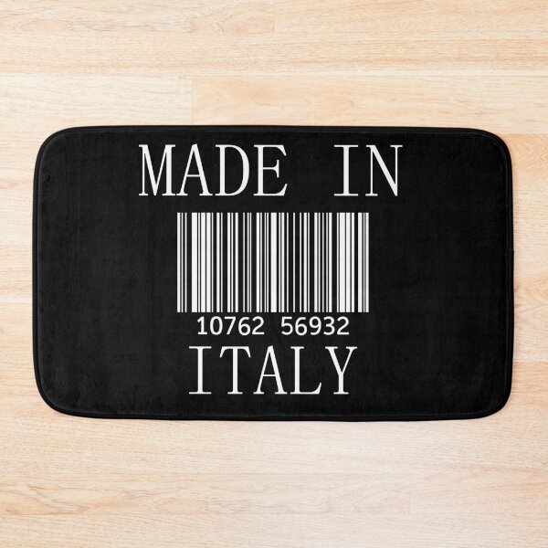 Item preview, "Made In Italy" Barcode (fake) designed and sold by domo85.