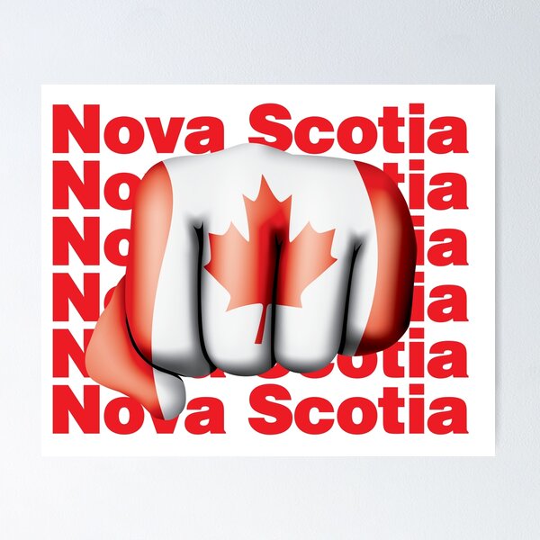 Item preview, Nova Scotia Strong Canadian City from Canada designed and sold by elhefe.