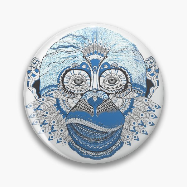 Item preview, blue monkey designed and sold by Ela93.