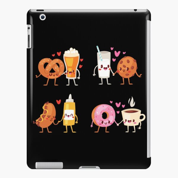 Junk Food Pack Mascots Couples Ipad Case And Skin For Sale By Themaesthetics Redbubble 9323