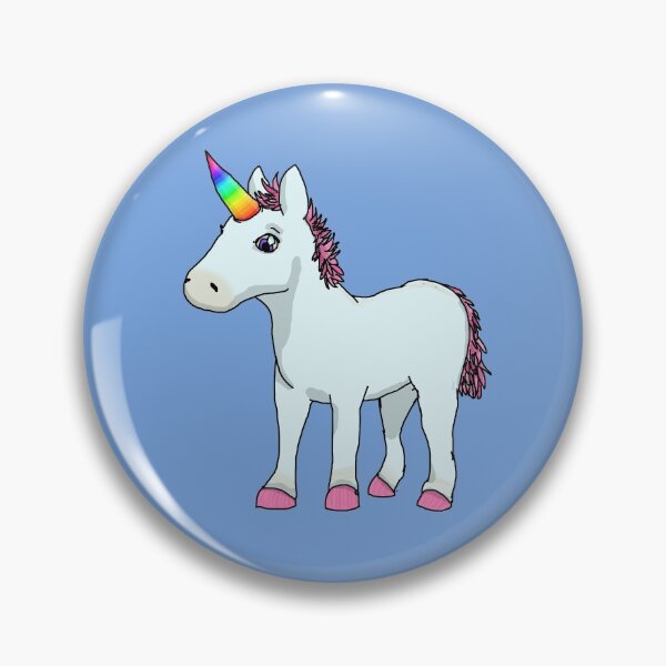 Item preview, Rainbow Horn Unicorn designed and sold by Chubuter.