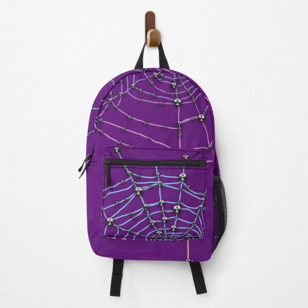 Item preview, Pastel Goth Halloween Cobwebs Purple designed and sold by GlamourChick.