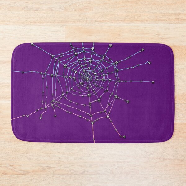 Item preview, Pastel Goth Halloween Cobwebs Purple designed and sold by GlamourChick.