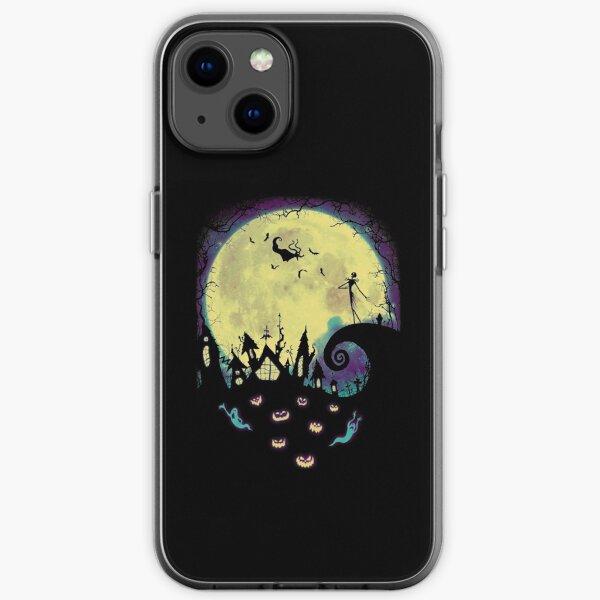 Nightmare Moon Pesadilla Antes De Navidad Funda blanda para iPhone
