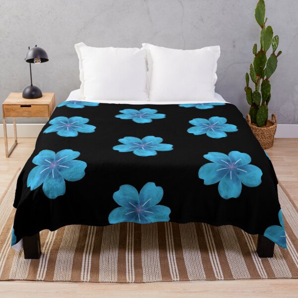 Item preview, Blue Floral Pattern Water Color Mask designed and sold by Uaryan.