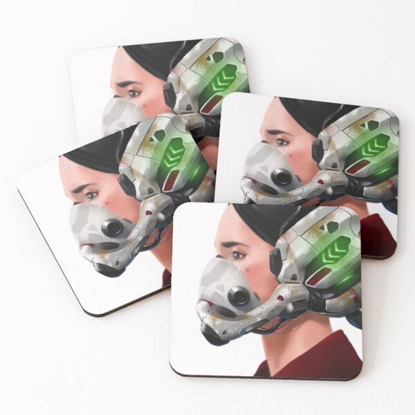 Item preview, cyberpunk face mask designed and sold by hidingjerico.
