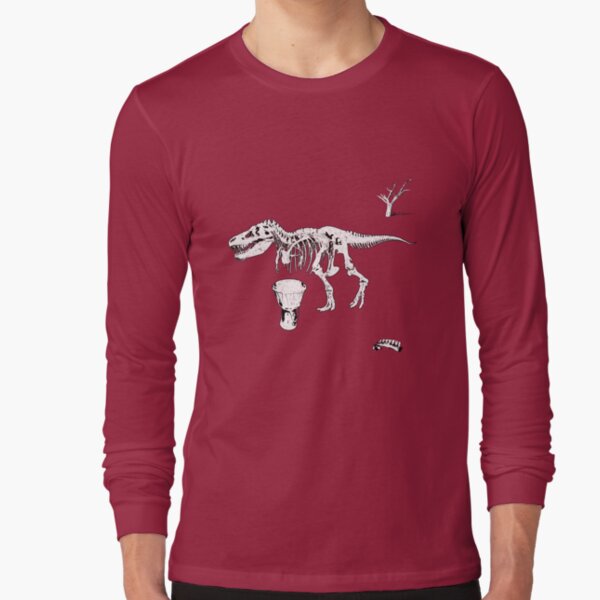 T-Rex Djembe Long Sleeve T-Shirt