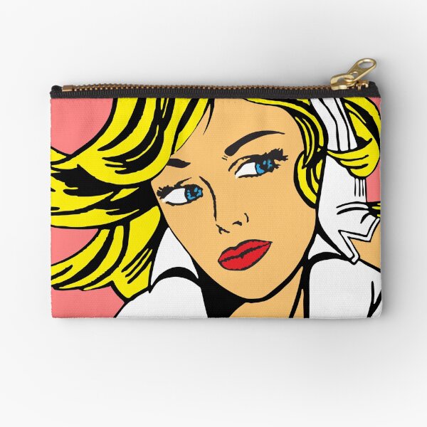 Roy Lichtenstein Zipper Pouch