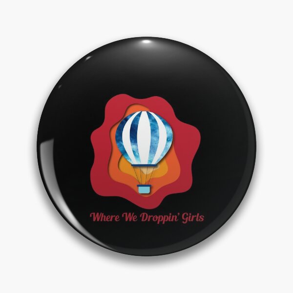 Item preview, Red Where we droppin girls papercut texture  designed and sold by anins-azuree.