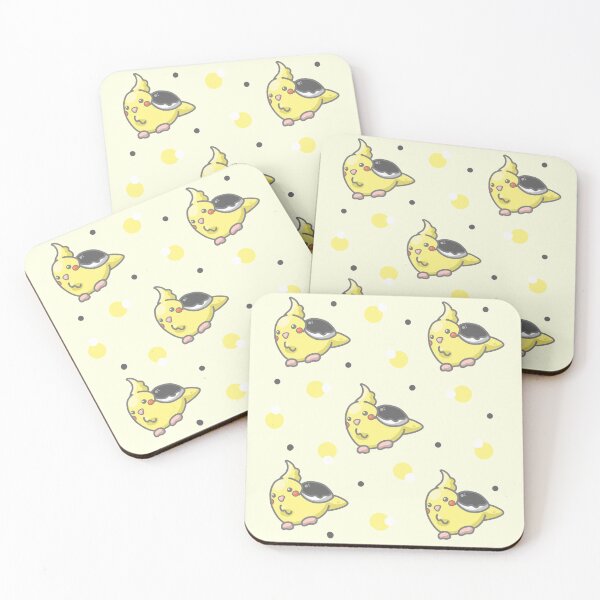 Item preview, Cute Cockatiel Pattern designed and sold by AdoraBirdArt.