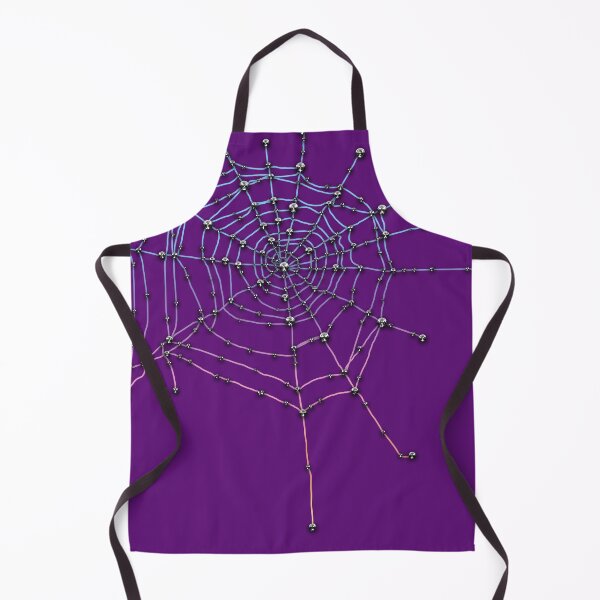 Item preview, Pastel Goth Halloween Cobwebs Purple designed and sold by GlamourChick.