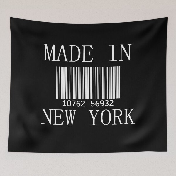Item preview, "Made In New York" Barcode (fake) designed and sold by domo85.