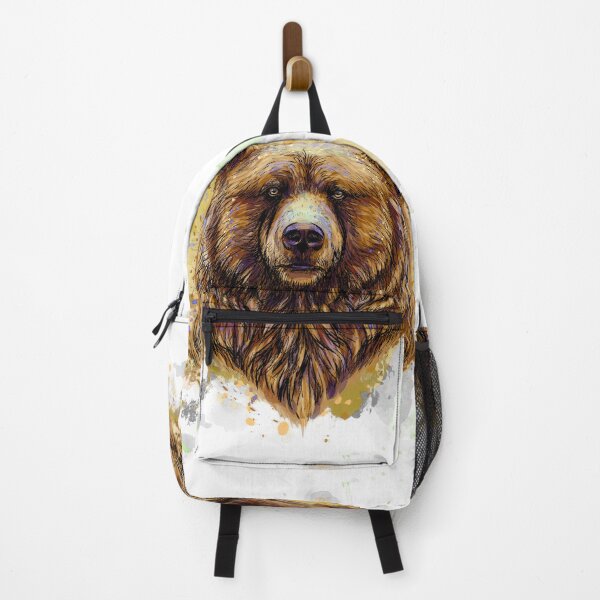 Item preview, Watercolor Grizzly Bear designed and sold by SoccaTamam.