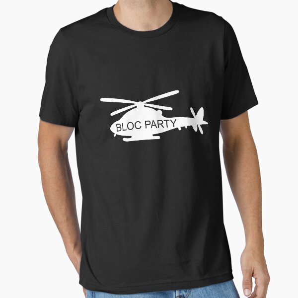 Bloc Party T Shirt Helicopter