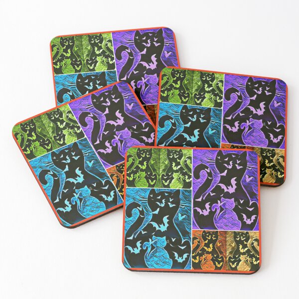 Item preview, Many Cats and Bats designed and sold by PaniaBrown.