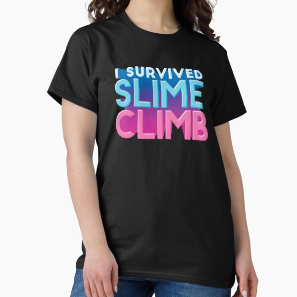 Aperçu de l'œuvre J'ai survécu à Slime Climb créée et vendue par MarissaTries.