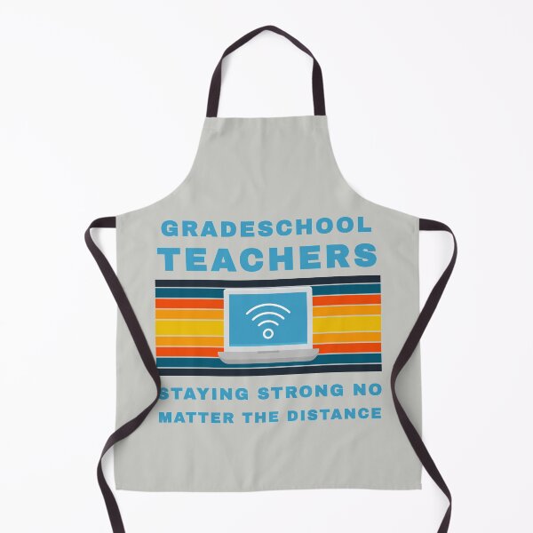 Item preview, Grade School Teachers Staying Strong No Matter the Distance designed and sold by WordsmithNerd.