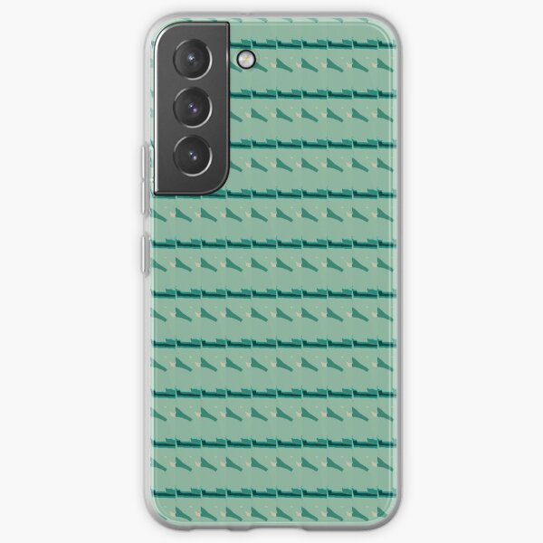 Blue abstract art Samsung Galaxy Soft Case