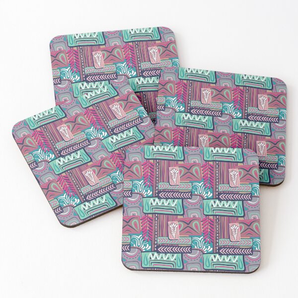 Item preview, Purple African Pattern designed and sold by urbanattitudeco.
