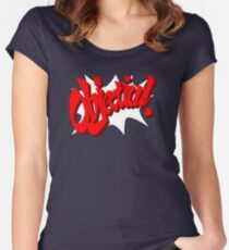 OBJECTION! Women's Fitted Scoop T-Shirt