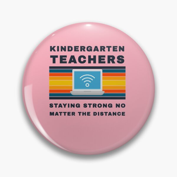 Item preview, Kindergarten Teachers Staying Strong No Matter the Distance designed and sold by WordsmithNerd.