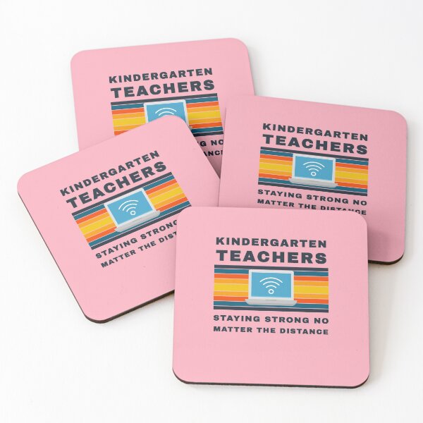 Item preview, Kindergarten Teachers Staying Strong No Matter the Distance designed and sold by WordsmithNerd.