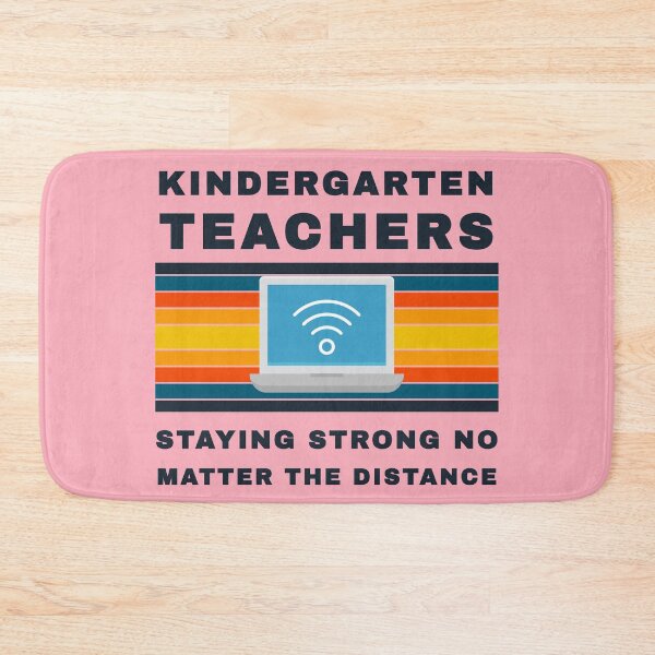 Item preview, Kindergarten Teachers Staying Strong No Matter the Distance designed and sold by WordsmithNerd.