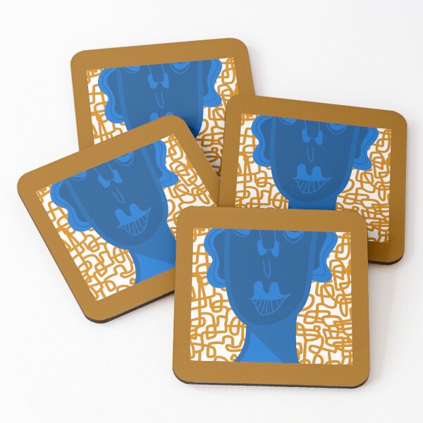 Item preview, blue face  designed and sold by y4hli.
