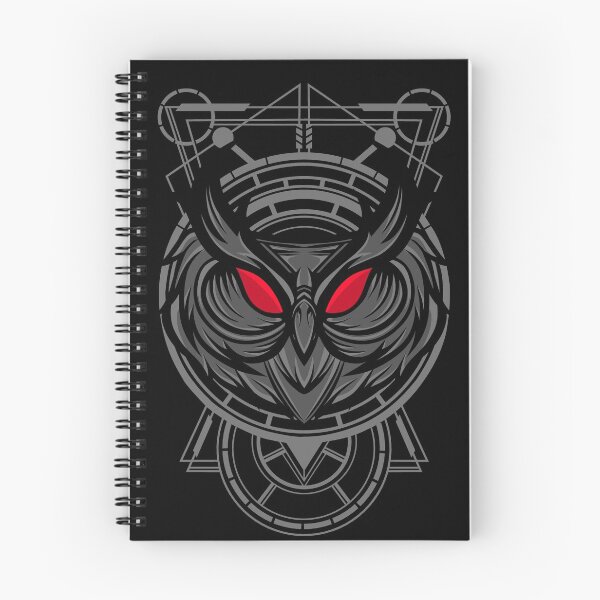 Item preview, Owl Head Illustration Sacred Geometry designed and sold by Reza Azi.